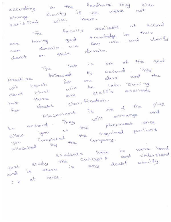 Dot Student Testimonial