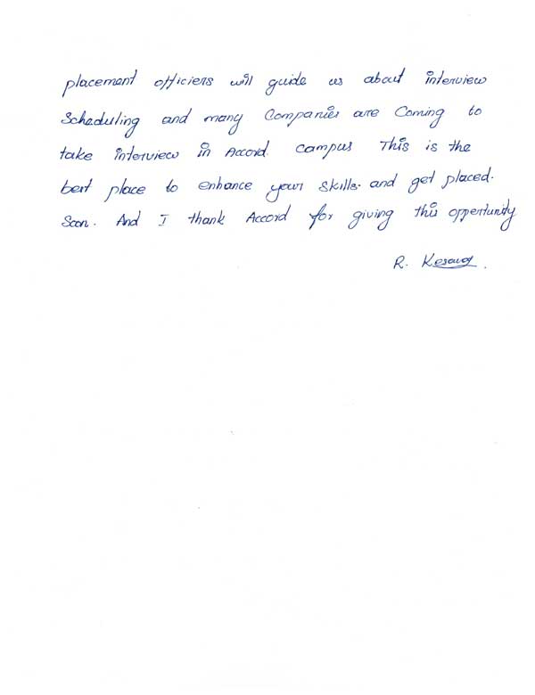 PHP Student Testimonial